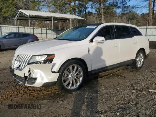 2012 Lincoln MKT EcoBoost with VIN 2LMHJ5AT4CBL50160, listed as a Copart auction lot 41696865 with 154,342 mi miles and Salvage Title. Bid and sale history available at DreamBid. Image 1.