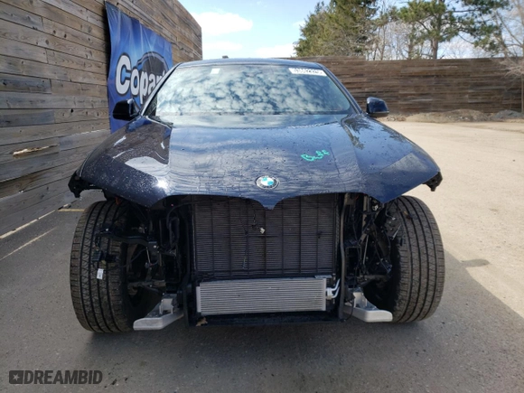 2025 BMW X6 xDrive40i with VIN 5UX33EX03S9X36158, listed as a Copart auction lot 53862325 with 20,035 mi miles and Clean Title. Bid and sale history available at carsss.com. Image 5.