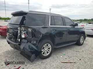 2019 Chevrolet Tahoe LT with VIN 1GNSKBKC7KR391434, listed as a Copart auction lot 55743695 with 118,160 mi miles and Salvage title. Bid and sale history available at DreamBid. Image 3.