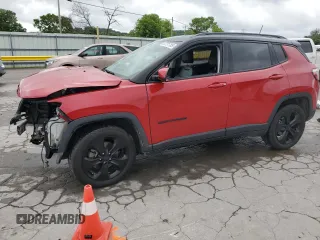 2019 Jeep Compass Altitude with VIN 3C4NJCBB0KT658703, listed as a Copart auction lot 62906995 with 80,898 mi miles and Salvage title. Bid and sale history available at DreamBid. Image 2.