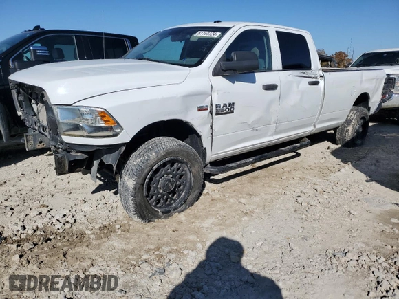 2014 Ram 2500 Tradesman with VIN 3C6UR5HJ2EG279785, listed as a Copart auction lot 81164124 with 155,216 mi miles and Salvage Title. Bid and sale history available at carsss.com. Image 1.