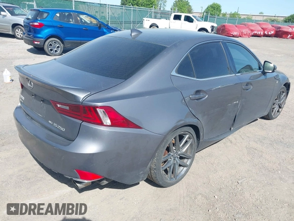 2015 Lexus IS 250 z VIN JTHCF1D21F5020586, wystawiony jako IAAI lot #41690336 z przebiegiem Nie podano mil oraz . Historia ofert i sprzedaży dostępna na DreamBid. Obrazek 4.