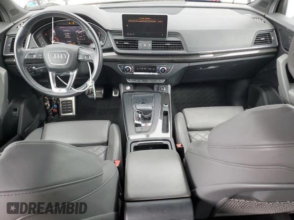 2018 Audi SQ5 Prestige with VIN WA1C4AFY3J2185410, listed as a Copart auction lot 56723415 with 95,482 mi miles and Salvage title. Bid and sale history available at DreamBid. Image 8.