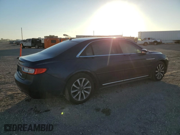 2017 Lincoln Continental Premiere z VIN 1LN6L9PK0H5611296, wystawiony jako Copart lot #75131974 z przebiegiem 60 008 mil mil oraz Szkoda całkowita • Salvage title. Historia ofert i sprzedaży dostępna na DreamBid. Obrazek 3.