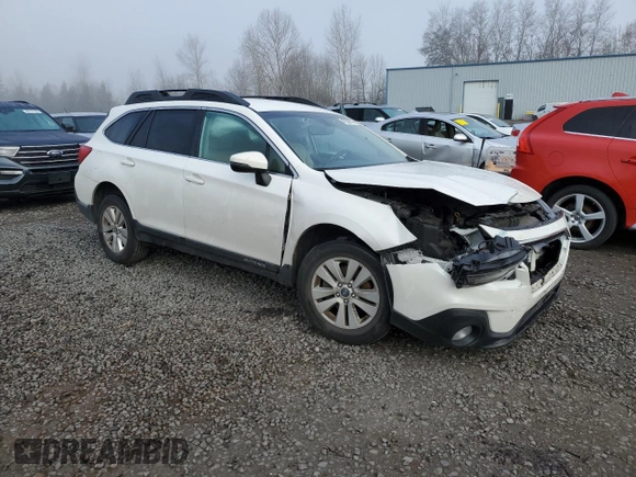 2019 Subaru Outback Premium with VIN 4S4BSAFCXK3379662, listed as a Copart auction lot 47283515 with 37,983 mi miles and Salvage Title. Bid and sale history available at carsss.com. Image 4.