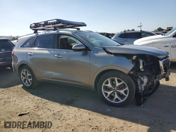 2019 Kia Sorento SX z VIN 5XYPK4A56KG528438, wystawiony jako Copart lot #55158685 z przebiegiem 86 288 mil mil oraz Szkoda całkowita • Salvage title. Historia ofert i sprzedaży dostępna na DreamBid. Obrazek 4.