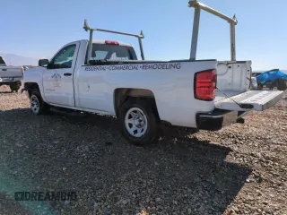 2014 Chevrolet Silverado 1500 Work Truck with VIN 1GCNKPEC4EZ415725, listed as a Copart auction lot 80260194 with 162,625 mi miles and Salvage Title. Bid and sale history available at DreamBid. Image 2.