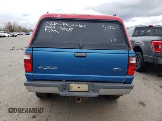 2001 Ford Ranger XL Fleet with VIN 1FTZR15E41PA65773, listed as a Copart auction lot 46953075 with 271,463 mi miles and Salvage Title. Bid and sale history available at carsss.com. Image 6.