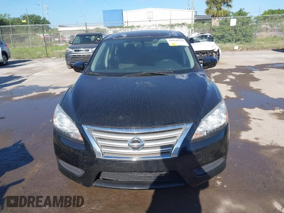 2015 Nissan Sentra SV with VIN 3N1AB7AP2FY290827, listed as a IAAI auction lot 41950334 with 162,224 mi miles. Bid and sale history available at carsss.com. Image 6.