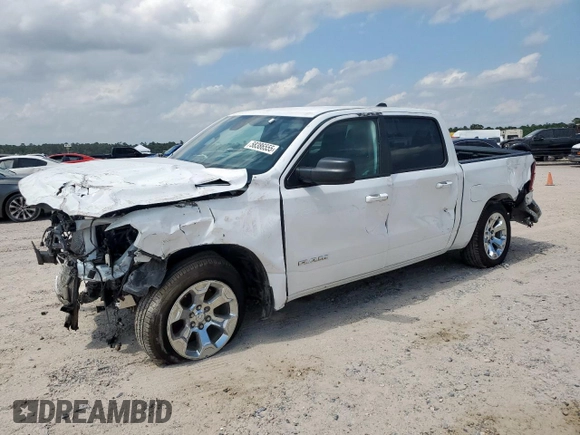 2022 Ram 1500 Big Horn with VIN 1C6RRFFG2NN349716, listed as a Copart auction lot 58386555 with Not provided miles and Salvage title. Bid and sale history available at DreamBid. Image 1.
