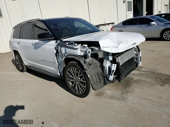 2021 Jeep Grand Cherokee L Summit Reserve with VIN 1C4RJKET1M8154372, listed as a Copart auction lot 85421234 with NaN miles and Salvage Title. Bid and sale history available at carsss.com. Image 12.