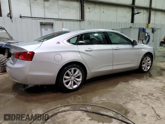 2017 Chevrolet Impala LT with VIN 2G1105S32H9192301, listed as a Copart auction lot 47583715 with 93,978 mi miles and Non Repairable. Bid and sale history available at DreamBid. Image 3.