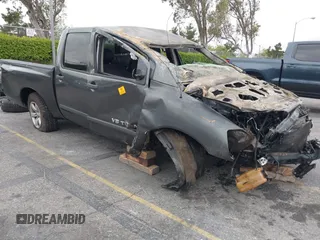 2008 Nissan Titan XE with VIN 1N6AA07DX8N353626, listed as a IAAI auction lot 42061703 with Not provided miles and . Bid and sale history available at DreamBid. Image 1.