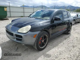 2005 Porsche Cayenne Turbo z VIN WP1AC29PX5LA90155, wystawiony jako Copart lot #57323065 z przebiegiem 165 771 mil mil oraz Tytuł czysty. Historia ofert i sprzedaży dostępna na DreamBid. Obrazek 1.