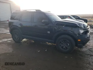 2023 Ford Bronco Sport Big Bend with VIN 3FMCR9B60PRD99510, listed as a Copart auction lot 87116324 with 29,261 mi miles and Salvage title. Bid and sale history available at DreamBid. Image 4.