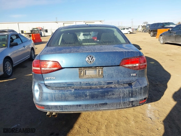 2017 Volkswagen Jetta 1.4T S with VIN 3VW167AJ9HM227650, listed as a IAAI auction lot 41275317 with 81,589 mi miles. Bid and sale history available at carsss.com. Image 16.