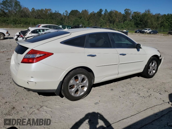 2010 Honda Accord Crosstour EX-L with VIN 5J6TF1H53AL008802, listed as a Copart auction lot 75072854 with 186,159 mi miles and Salvage Title. Bid and sale history available at carsss.com. Image 3.