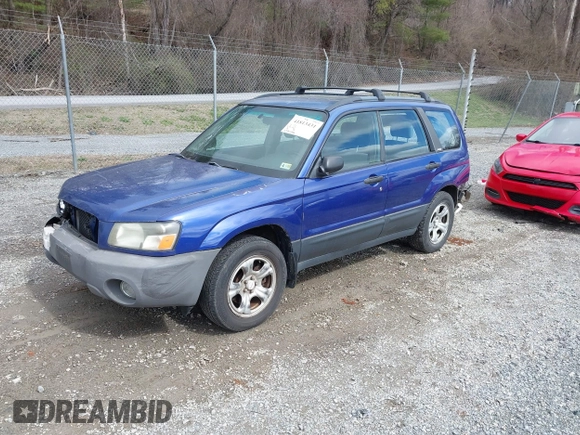 2003 Subaru Forester X with VIN JF1SG63683G737889, listed as a IAAI auction lot 41813431 with 132,196 mi miles. Bid and sale history available at carsss.com. Image 21.