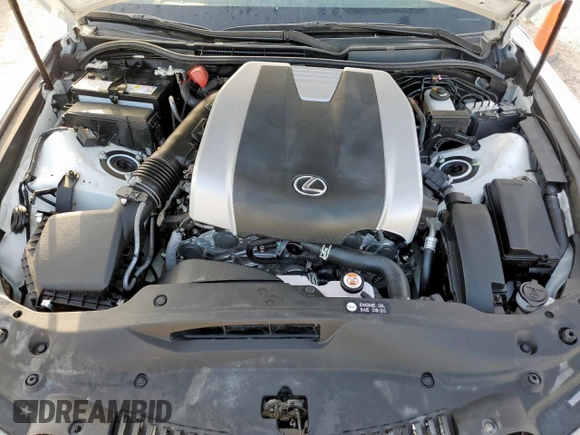 2024 Lexus IS 350 F Sport with VIN JTHGZ1E29R5035333, listed as a Copart auction lot 61544585 with 9,959 mi miles and Salvage title. Bid and sale history available at DreamBid. Image 11.