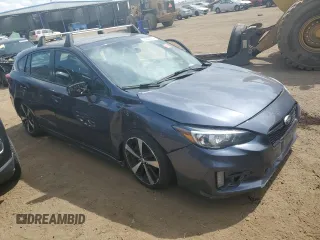 2017 Subaru Impreza Special Sports with VIN 4S3GTAL64H1713775, listed as a Copart auction lot 70824674 with 89,742 mi miles and Salvage title. Bid and sale history available at DreamBid. Image 4.