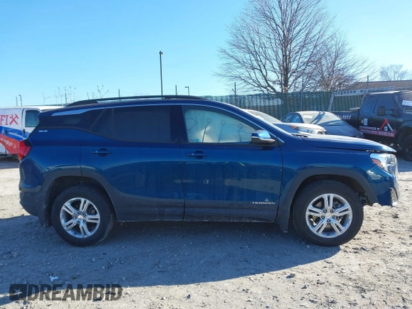 2020 GMC Terrain SLE with VIN 3GKALTEV0LL303955, listed as a IAAI auction lot 41330389 with 26,856 mi miles. Bid and sale history available at carsss.com. Image 12.