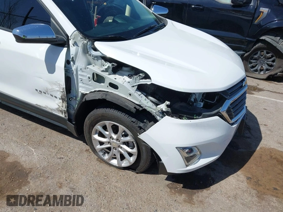 2019 Chevrolet Equinox LS z VIN 3GNAXHEV4KS593156, wystawiony jako IAAI lot #41979511 z przebiegiem 53 124 mil mil oraz . Historia ofert i sprzedaży dostępna na DreamBid. Obrazek 6.