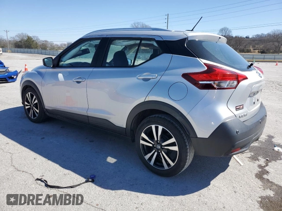 2020 Nissan Kicks SV with VIN 3N1CP5CV6LL490726, listed as a Copart auction lot 49551945 with 116,910 mi miles and Salvage Title. Bid and sale history available at DreamBid. Image 2.