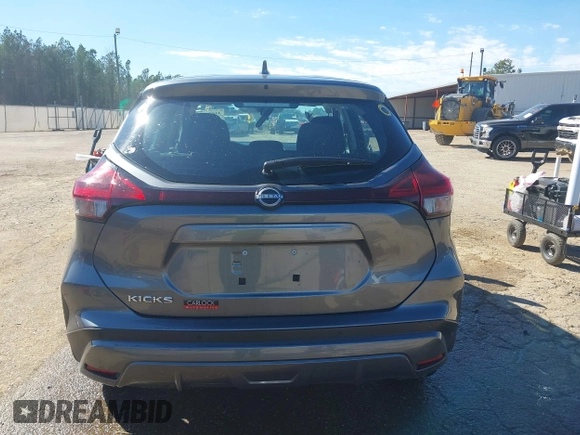 2024 Nissan Kicks S with VIN 3N1CP5BVXRL493865, listed as a IAAI auction lot 41676577 with 23,676 mi miles and . Bid and sale history available at carsss.com. Image 17.