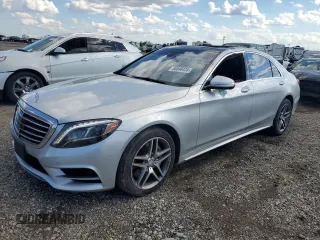 2015 Mercedes-Benz S 550 with VIN WDDUG8FB3FA078480, listed as a Copart auction lot 56048435 with 79,639 mi miles and Clean title. Bid and sale history available at DreamBid. Image 1.