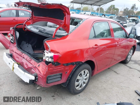 2009 Toyota Corolla with VIN JTDBL40E89J051515, listed as a IAAI auction lot 41744511 with 66,160 mi miles. Bid and sale history available at carsss.com. Image 4.