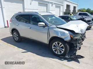2016 Nissan Rogue SV with VIN KNMAT2MT6GP721274, listed as a IAAI auction lot 41876571 with 275,997 mi miles. Bid and sale history available at carsss.com. Image 1.