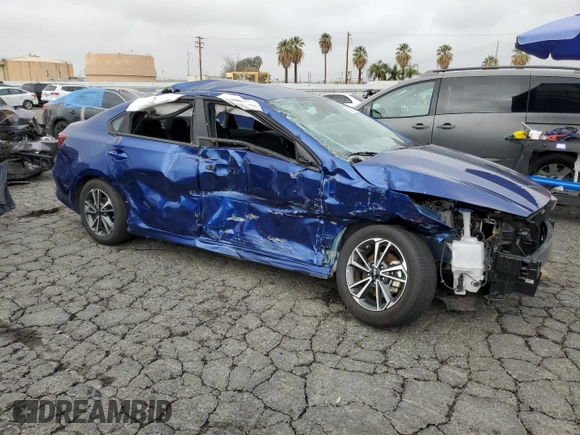 2023 Kia Forte LXS with VIN 3KPF24AD8PE548603, listed as a Copart auction lot 43934765 with 43,237 mi miles and Salvage Title. Bid and sale history available at carsss.com. Image 4.