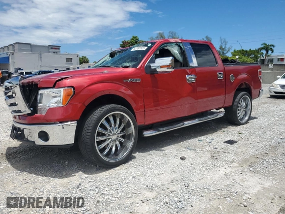 2010 Ford F-150 XL with VIN 1FTEW1C8XAFB04716, listed as a Copart auction lot 65761825 with 69,683 mi miles and Salvage title. Bid and sale history available at DreamBid. Image 1.