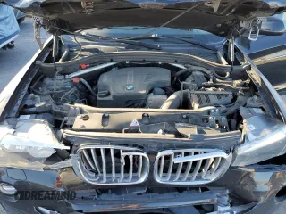 2016 BMW X3 sDrive28i with VIN 5UXWZ7C5XG0R32179, listed as a Copart auction lot 44651575 with 106,154 mi miles and Salvage Title. Bid and sale history available at DreamBid. Image 12.