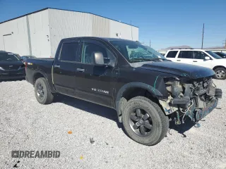 2014 Nissan Titan S with VIN 1N6AA0EC1EN510658, listed as a Copart auction lot 75210054 with Not Provided miles and Salvage Title. Bid and sale history available at DreamBid. Image 4.