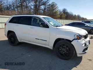 2021 Jeep Grand Cherokee Limited X with VIN 1C4RJFBG4MC668843, listed as a Copart auction lot 45324555 with 50,066 mi miles and Salvage title. Bid and sale history available at DreamBid. Image 4.