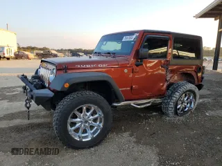 2014 Jeep Wrangler Rubicon with VIN 1C4BJWCG6EL185596, listed as a Copart auction lot 78497654 with 69,875 mi miles and Salvage title. Bid and sale history available at DreamBid. Image 1.