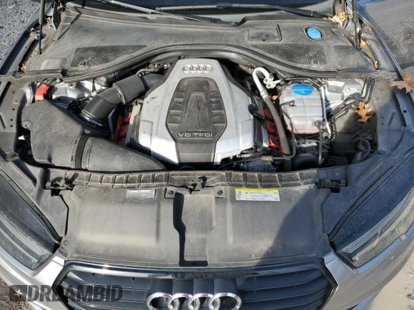 2017 Audi A7 Premium Plus with VIN WAUW2AFCXHN023910, listed as a Copart auction lot 86535324 with 63,793 mi miles and Salvage title. Bid and sale history available at DreamBid. Image 11.