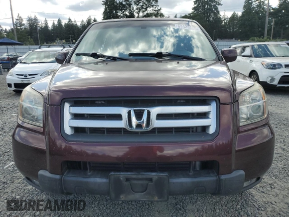 2008 Honda Pilot EX-L with VIN 5FNYF18578B022405, listed as a Copart auction lot 63423355 with 156,723 mi miles and Salvage title. Bid and sale history available at DreamBid. Image 5.