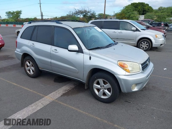 2005 Toyota RAV4 with VIN JTEGD20VX50047632, listed as a IAAI auction lot 41827122 with 214,716 mi miles. Bid and sale history available at carsss.com. Image 1.