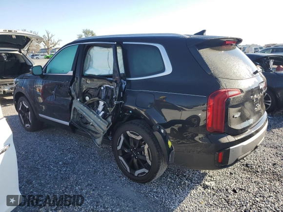 2025 Kia Telluride S with VIN 5XYP64GC4SG598370, listed as a Copart auction lot 46740015 with 513 mi miles and Salvage Title. Bid and sale history available at DreamBid. Image 2.