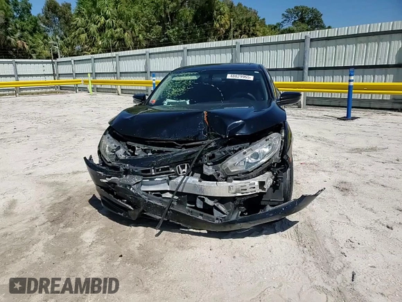 2016 Honda Civic Sedan EX with VIN 19XFC2F75GE057765, listed as a Copart auction lot 48829965 with 166,049 mi miles and Salvage Title. Bid and sale history available at carsss.com. Image 10.