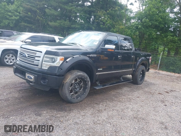 2014 Ford F-150 XL with VIN 1FTFW1ET9EFC24583, listed as a IAAI auction lot 42454980 with 158,364 mi miles and . Bid and sale history available at DreamBid. Image 17.