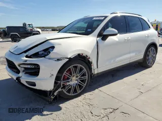 2012 Porsche Cayenne Turbo z VIN WP1AC2A22CLA81138, wystawiony jako Copart lot #79709434 z przebiegiem 109 414 mil mil oraz Szkoda całkowita • Salvage title. Historia ofert i sprzedaży dostępna na DreamBid. Obrazek 1.