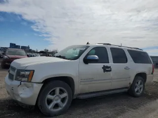 2013 Chevrolet Suburban LTZ with VIN 1GNSKKE71DR191957, listed as a Copart auction lot 47478975 with 297,544 mi miles and Salvage Title. Bid and sale history available at carsss.com. Image 1.