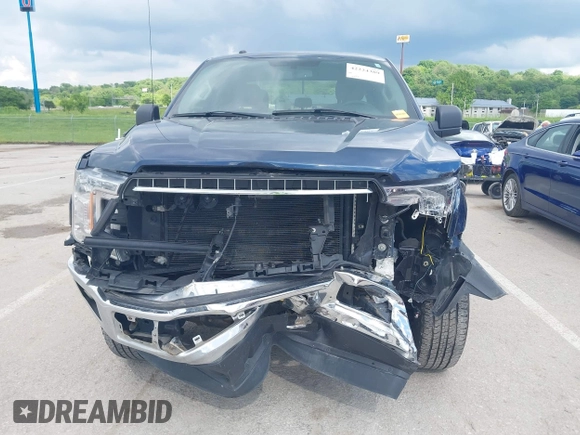 2018 Ford F-150 XL with VIN 1FTFX1E53JFB54183, listed as a IAAI auction lot 42224389 with 62,782 mi miles and . Bid and sale history available at DreamBid. Image 13.