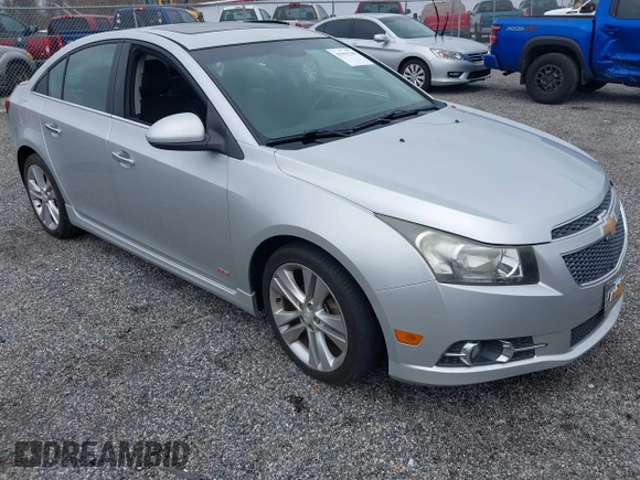 2011 Chevrolet Cruze LTZ with VIN 1G1PH5S95B7244973, listed as a IAAI auction lot 41962705 with 89,559 mi miles and . Bid and sale history available at DreamBid. Image 1.
