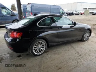 2014 BMW 2 Series 228i with VIN WBA1F5C53EV255420, listed as a Copart auction lot 48707395 with 65,135 mi miles and Salvage Title. Bid and sale history available at DreamBid. Image 3.