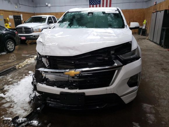 2023 Chevrolet Traverse Premier with VIN 1GNEVKKW2PJ129129, listed as a Copart auction lot 44035845 with 20,740 mi miles and Salvage Title. Bid and sale history available at carsss.com. Image 5.