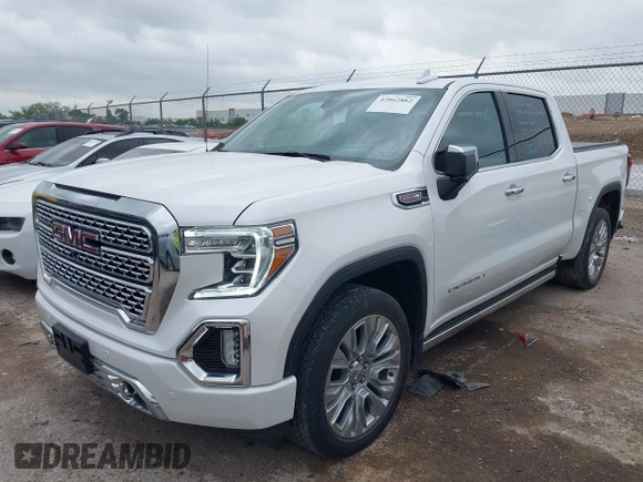 2022 GMC Sierra 1500 Denali with VIN 3GTU9FELXNG127029, listed as a IAAI auction lot 42062882 with 24,082 mi miles and . Bid and sale history available at DreamBid. Image 6.